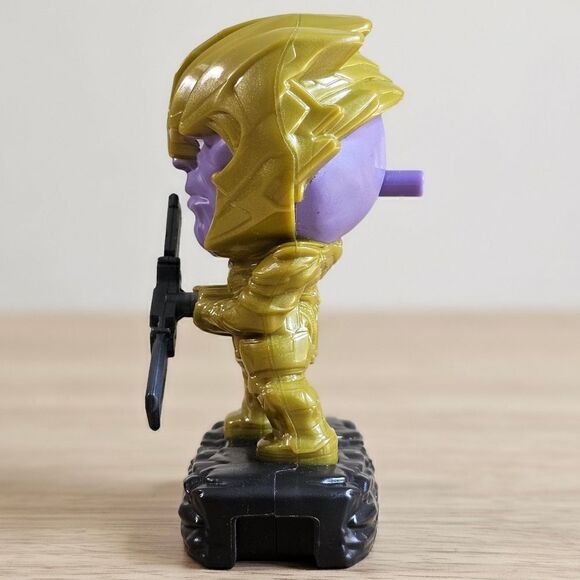 McDonald's Avengers Armor Thanos Collectible Figure Spinning Sword Marvel Comics - Picture 4 of 4